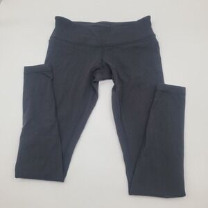 Lululemon Black High Rise Full Length Yoga Leggings Size 4 30 Inch Inseam